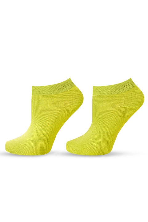 Agiva Happy Foottopia női bambusz sneaker zokni, Zöld