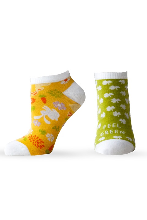 Дамски чорапи Agiva Happy Foottopia, Бамбук, Multicolor1