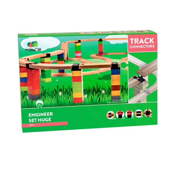 Set 70 conectori inginer mare TOY2