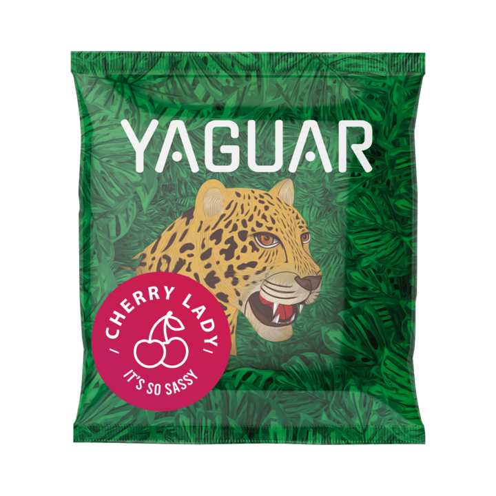 Ceai Yerba Mate, Yaguar Cherry Lady, Fructe, 50g