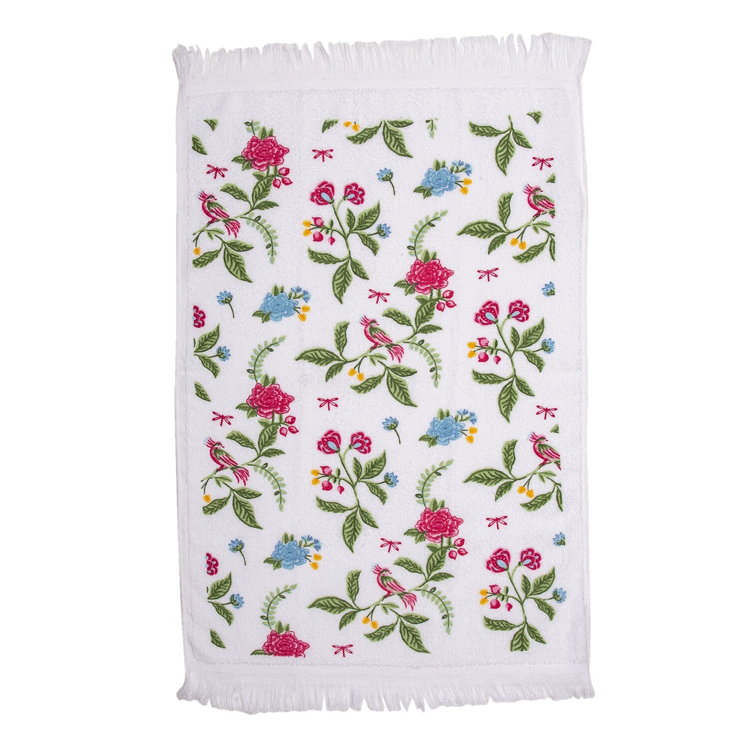 Prosop De Bucatarie Clayre And Eef Bumbac Model Floral 40 X 66 Cm Multicolor Emagro 1151