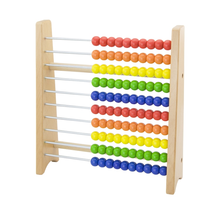 Numaratoare abac, Viga, + 3 ani, Multicolor
