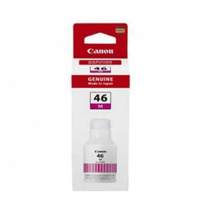 Canon GI-46M Magenta tintás üveg, eredeti, 14000 oldal nyomtatásához elegendő