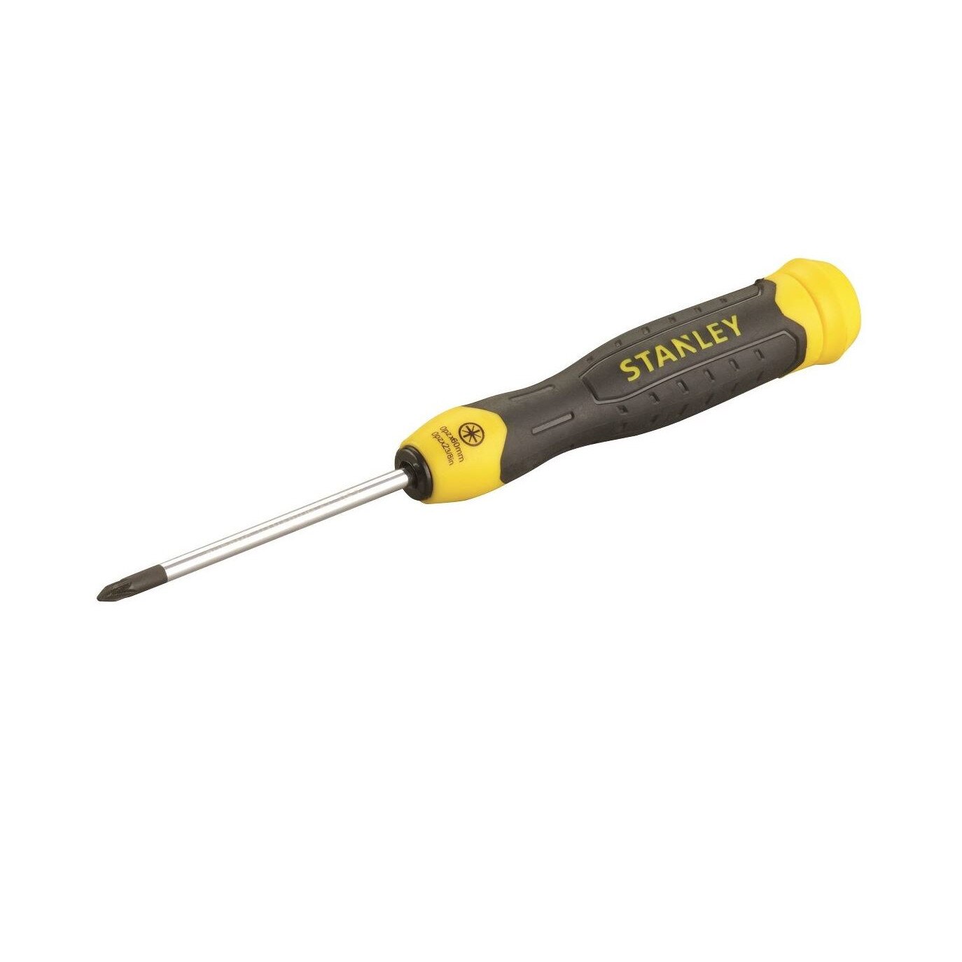 Отвертка Phillips, PZ0 x 60 mm, Cushion Grip, 1-64-952, Stanley - eMAG.bg