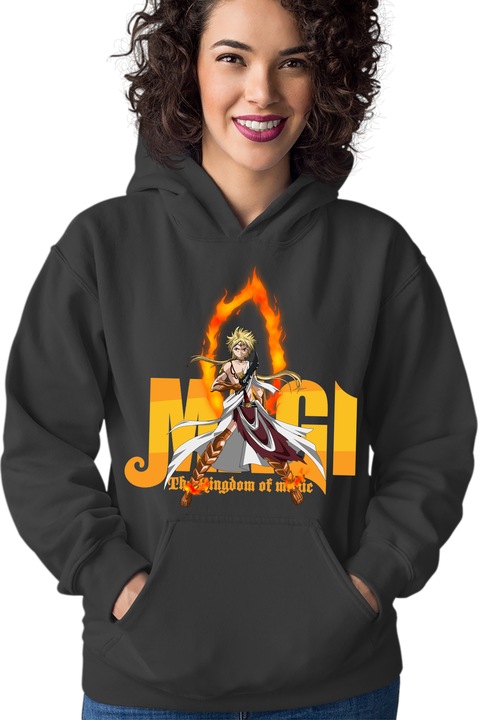 Hanorac dama Magi The Labyrinth of Magic Shinobu Ohtaka, Negru