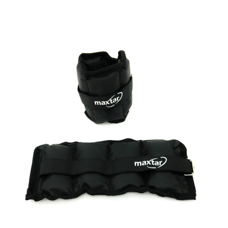 Set MAXTAR, greutati pentru glezna si incheietura, 2x 1 KG