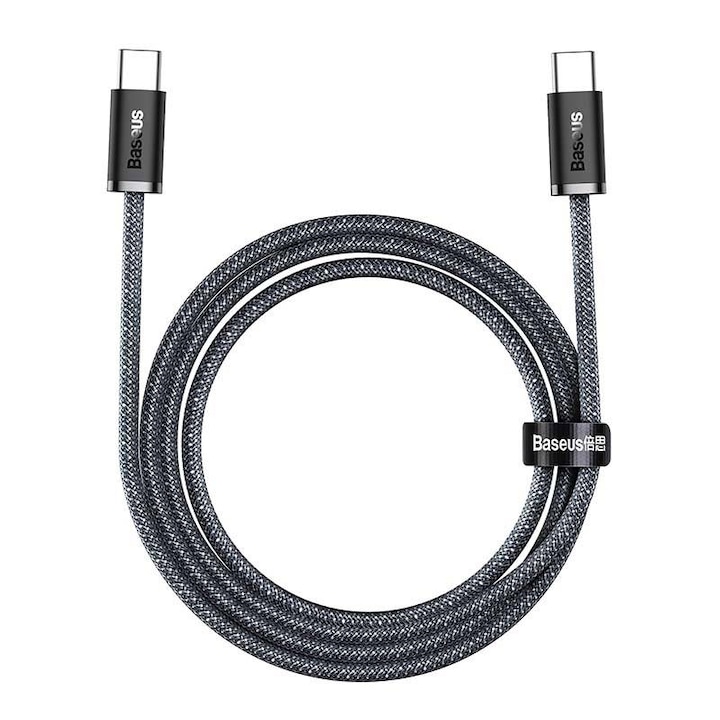Baseus Dynamic Series USB-C – USB-C kábel, 100W, 2m, Szürke