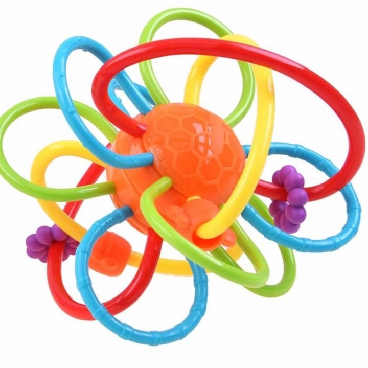 Jucarie dentitie Hola, portocaliu