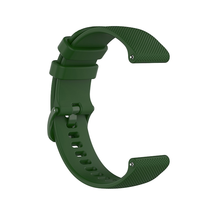 Фитнес гривна, съвместима с Samsung Galaxy Watch 4, Galaxy Watch Active 1 / 2 (40 мм / 44 мм), Huawei Watch GT / GT 2 / GT 3 (42 мм), W006, зелен