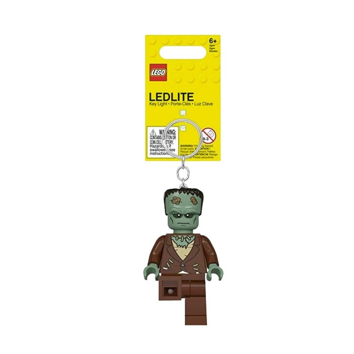 Breloc cu Lanterna, Lego Monster, 9 cm
