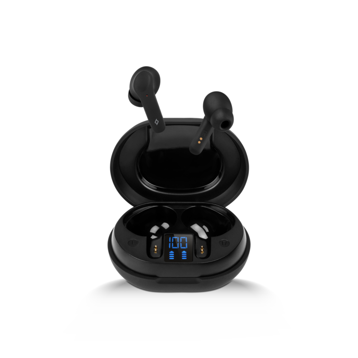 Bluetooth слушалки ttec, SoundBeat Play, TWS Bluetooth Headset, Черни