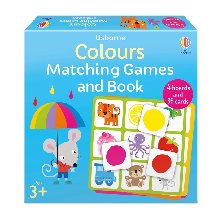 Carte pentru copii - Colours Matching Games and Book