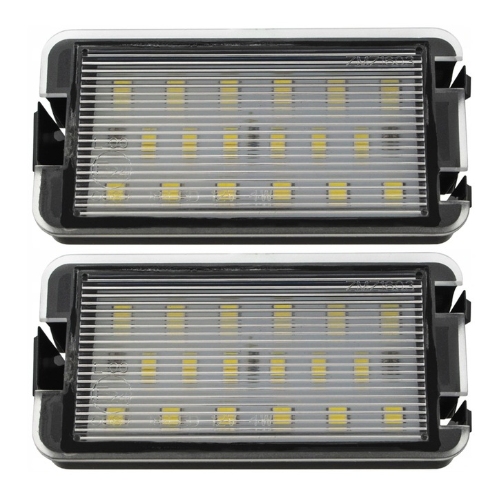 Комплект LED лампи за регистрационни номера AutoTune, Seat ALTEA, Seat AROSA, Seat CORDOBA, Seat IBIZA II, Seat IBIZA III, Seat LEON, Seat TOLEDO III, 2 бр