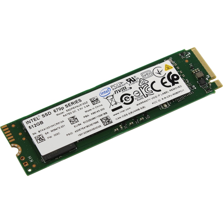 Solid State Drive Intel 670P M.2 NVME 512GB