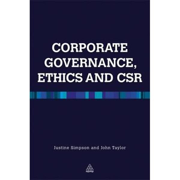Corporate Governance Ethics and CSR