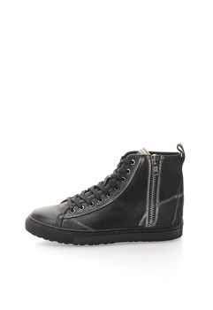 Pepe Jeans London Ghete negre de piele Norwich 42 Pepe Jeans London Ghete negre de piele Norwich 42