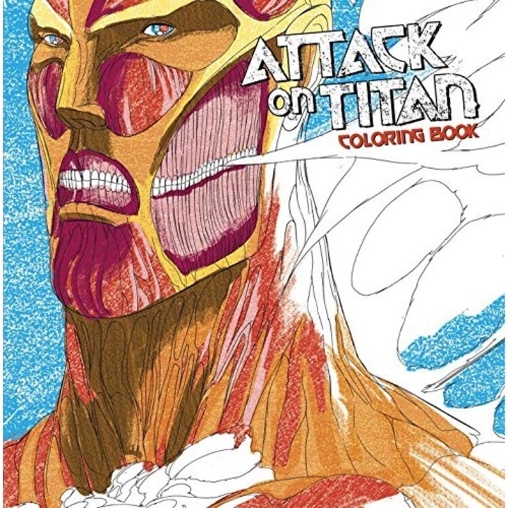 Attack on Titan Adult Coloring Book - Hajime Isayama