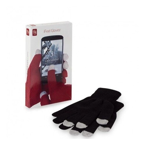 Manusi iFeel pentru Touchscreen, Unisex, Negru