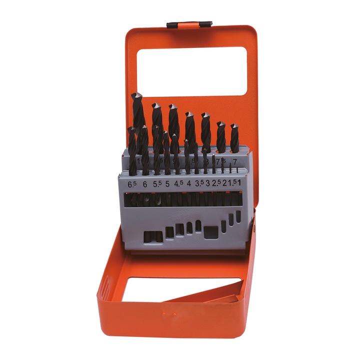 Set de 19 burghie pentru metal - HARDEN