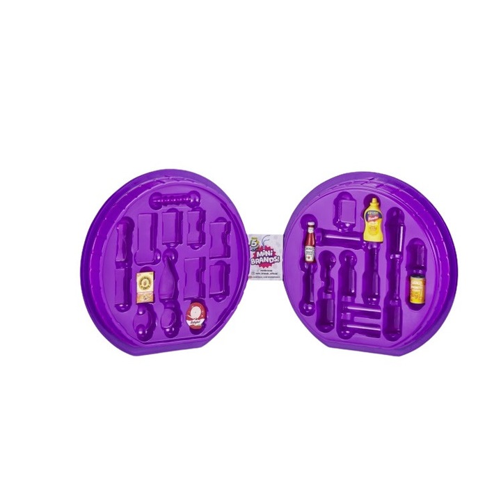 Set Carcasa cu 5 Figurine, pentru Colectat Minifigurine, 5 Surprises Fmcg Mini, 23 x 22 cm