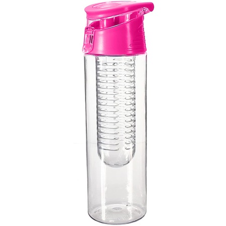 Infuzor Roz Sticla cu infuzor M073B, 700ml, Tritan, Roz - eMAG.ro