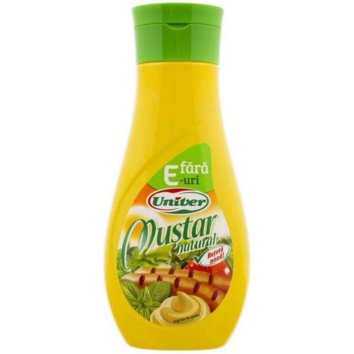 Univer Mustár, E-k nélkül, 440 g