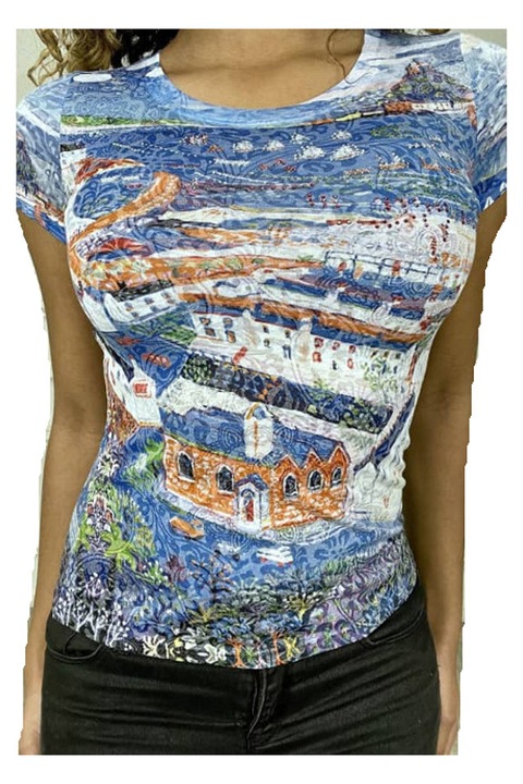 Tricou Luc-Ce T013 bleumarin, Bleumarin, L