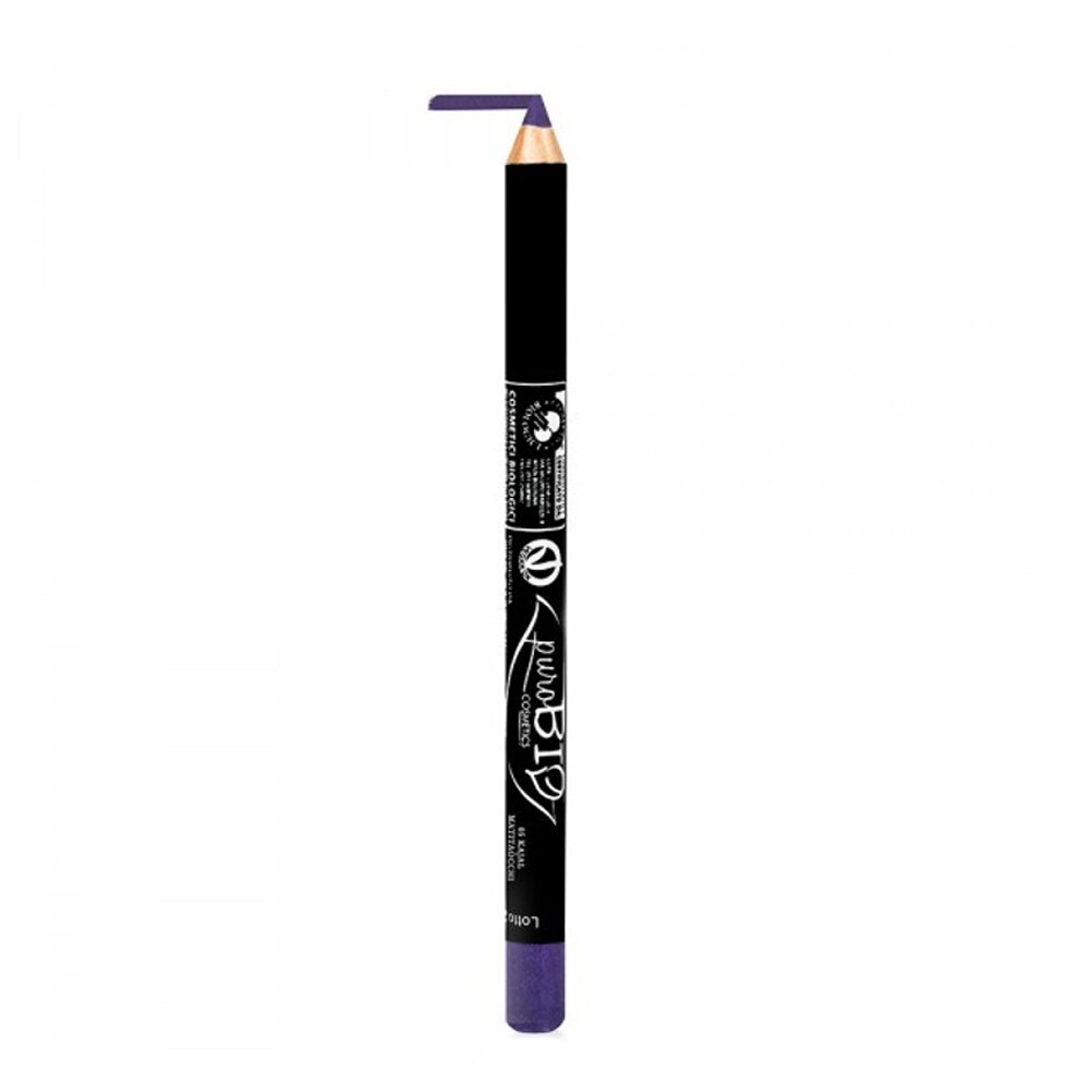 Creion de ochi bio PuroBio Cosmetics, no.05, mov semi-mat