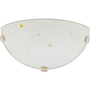 Aplica Bichon D300 2 KL 6010 Klausen,corp crom, abajur alb,1x40W, E27 Aplica Bichon D300 2 KL 6010 Klausen,corp crom, abajur alb,1x40W, E27
