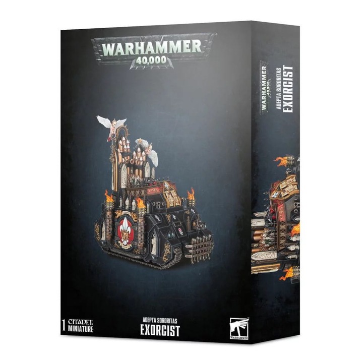 Extensie joc Exorcist Adepta Sororitas pentru Warhammer 40.000, 99 piese, Multicolor