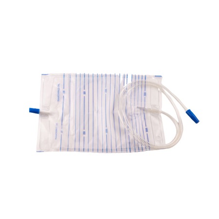 Euromed Vizeletgyüjtő zsák készlet 2000ml, leeresztő csappal, steril, 10 zsák/készlet