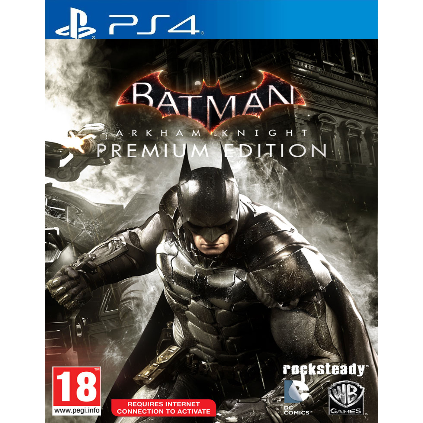enfocar papa rápido Batman: Arkham Knight [Premium Edition] (PS4 - elektronikus játék licensz)  - eMAG.hu