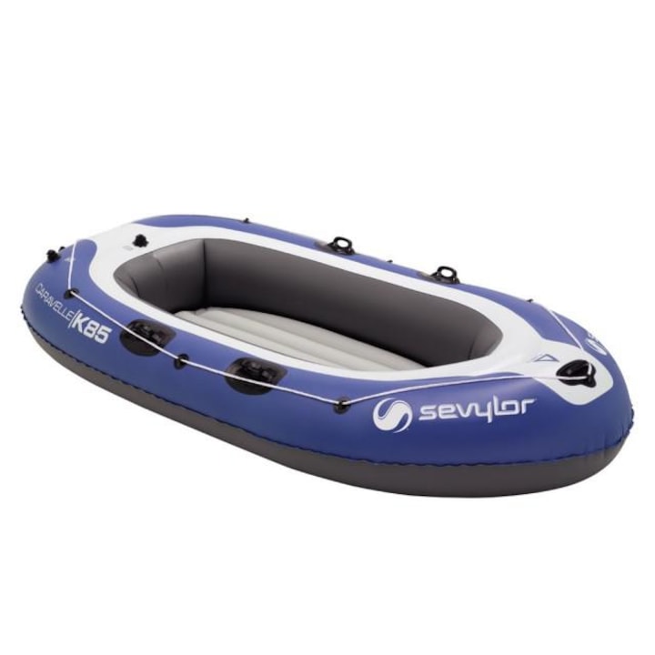 Barca Carravelle gonflabila KK85, 2+1 persoane, albastru/gri Sevylor, lungime 2.71 m
