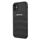 Husa Spate Premium Mercedes Amg Compatibila Cu iPhone 11 Piele Naturala, Negru - 39014261