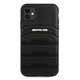 Husa Spate Premium Mercedes Amg Compatibila Cu iPhone 11 Piele Naturala, Negru - 39014261