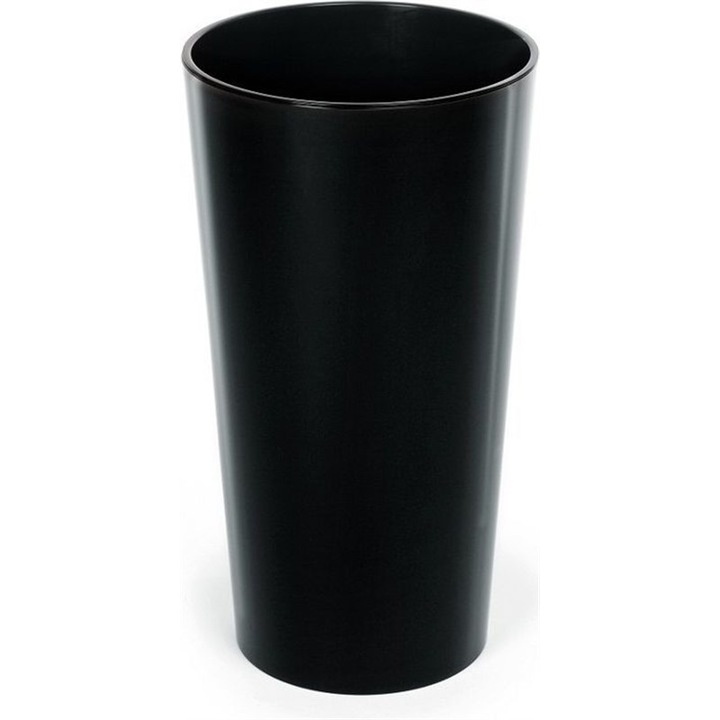 Lilia virágcserép 14 cm-es fekete