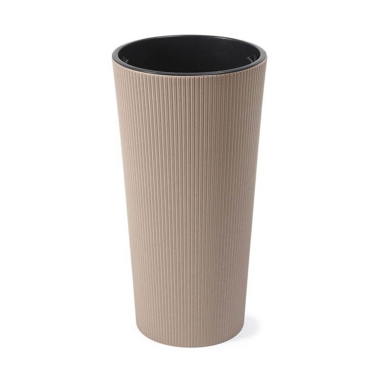 Lilia jumper virágcserép 25 cm-es latte
