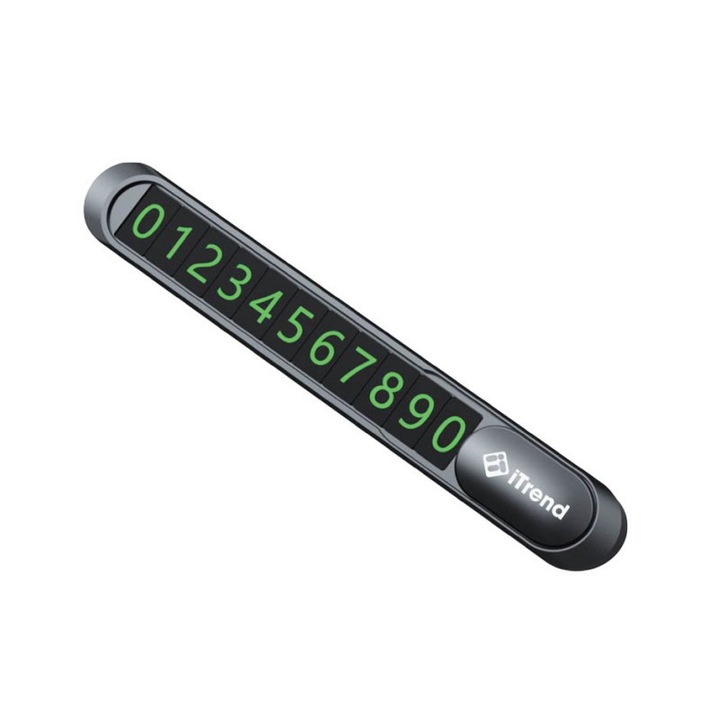 Szélvédő tartó UPzz iTrend CT395 telefonszámhoz, fekete