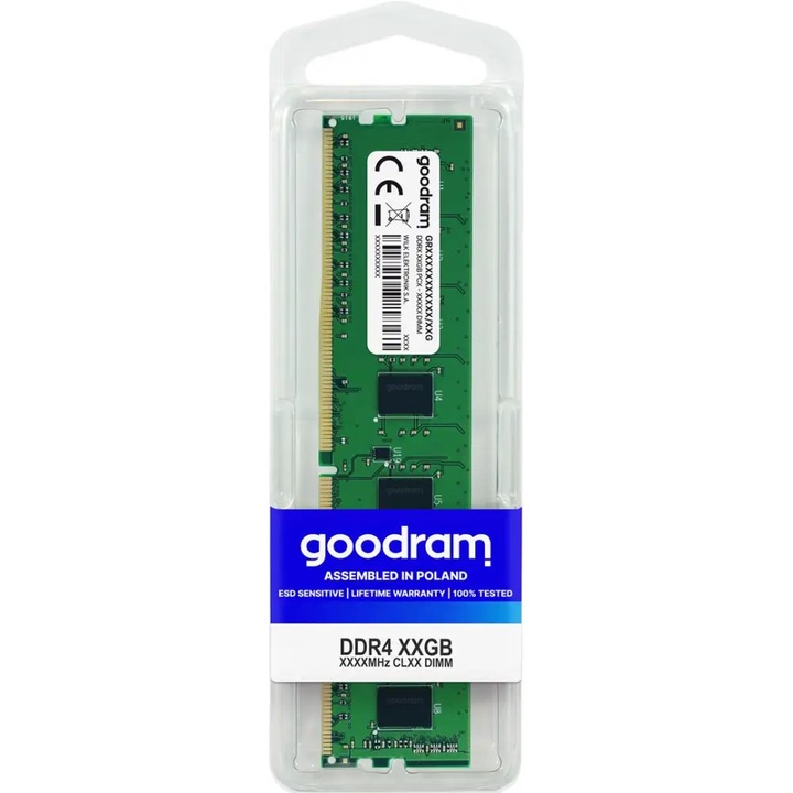Memorie RAM, GR3200D464L22S16G, DDR4, 16GB, 3200MHz, CL22