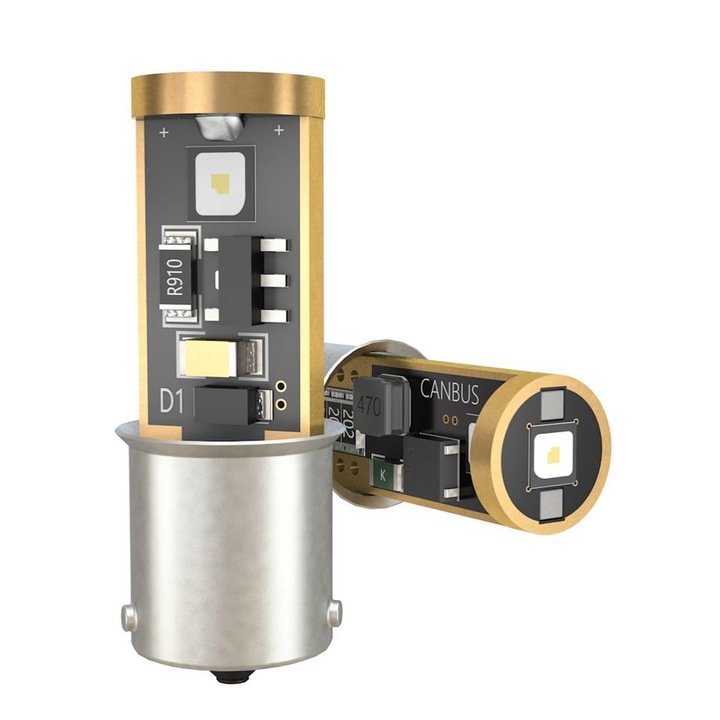 Set de 2 Becuri led Xentech Light BAX9S Canbus 3 SMD 3838