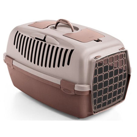 Cusca transport Stefanplast Gulliver 1, Pink/Rosy/Brown, 48x32x31 cm