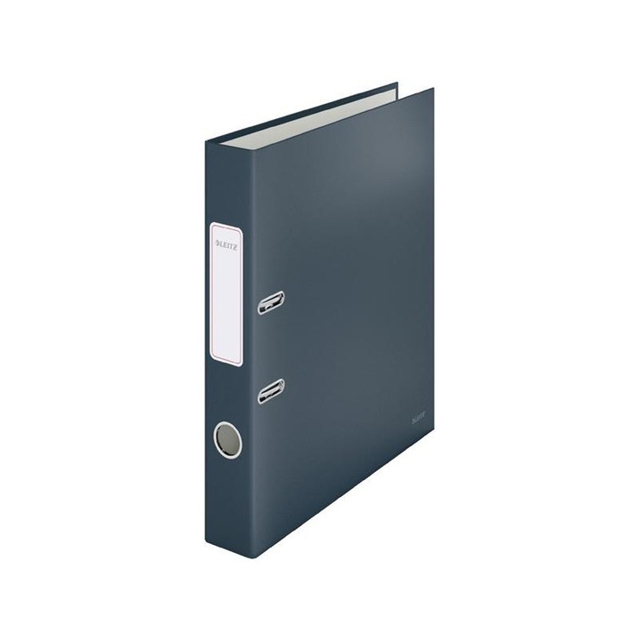 Leitz cosy soft touch karton 180° keskeny bársony szürke iratrendező