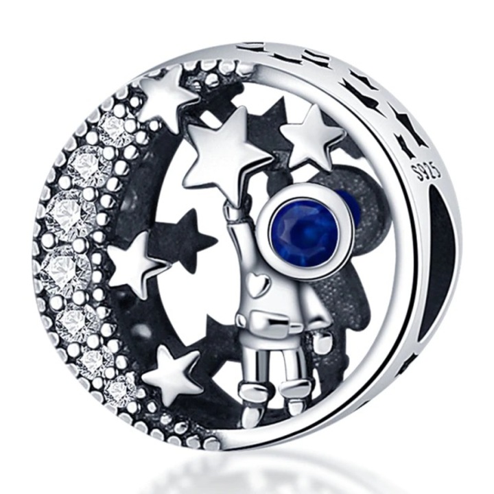 Talisman Charm din Argint 925 - Take Me to the Stars