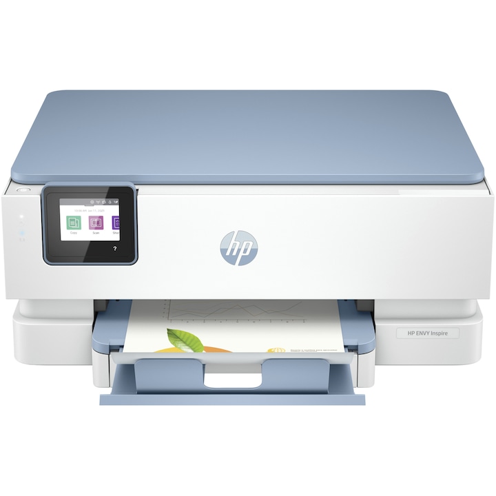 Мултифункционално мастиленоструйно цветно устройство HP ENVY 7221e AIO, Wireless, Duplex, A4, HP Plus, Eligible, Instant Ink