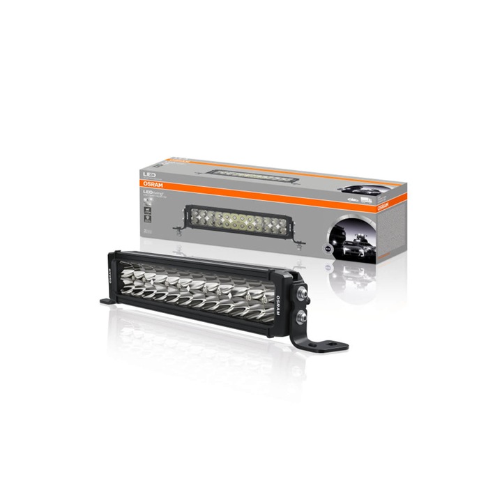 LED БАР OSRAM VX250-CB 306X62X80MM, 6000K, 2100LM, 36W, 12/24V, IP67, E-MARK E4
