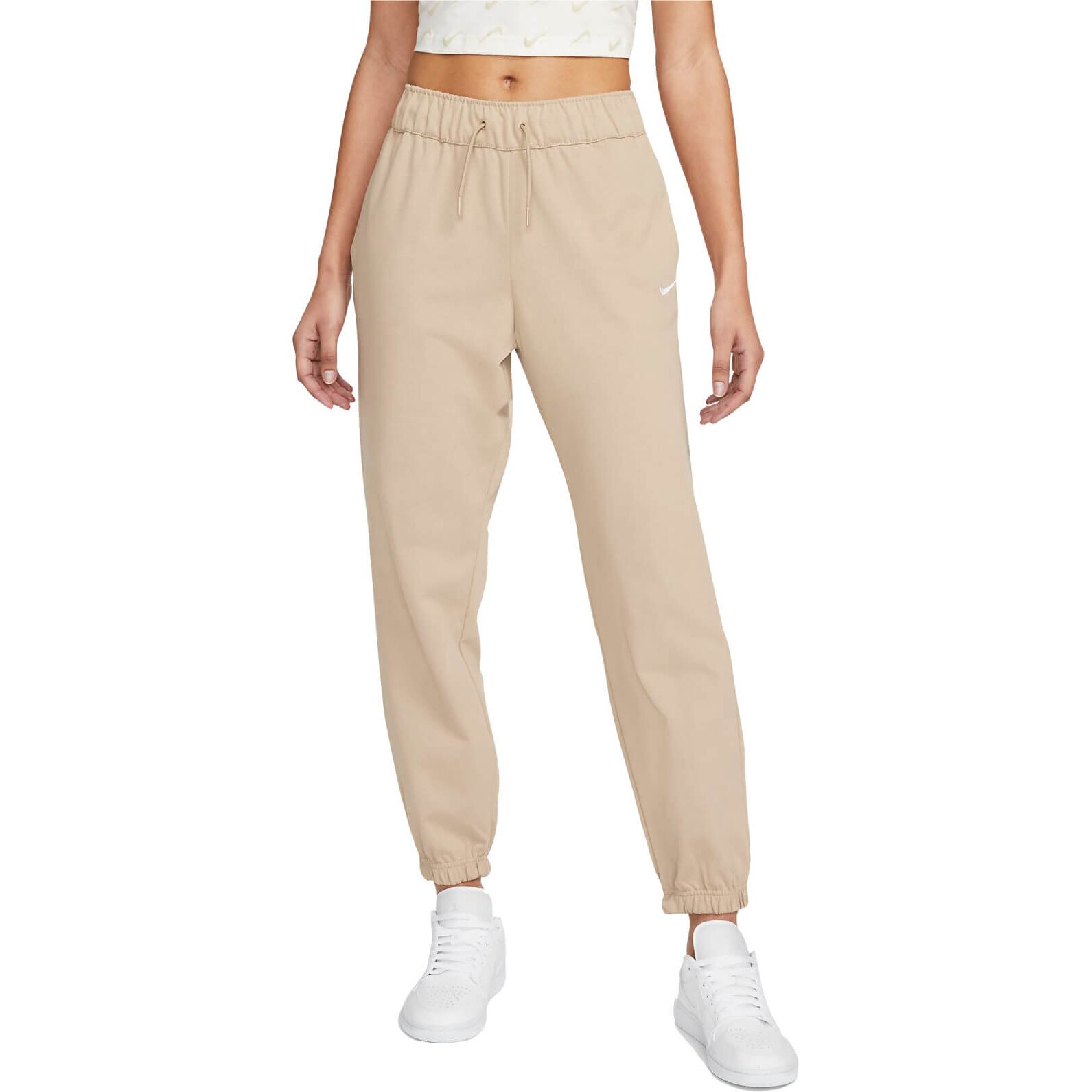 Pantaloni NIKE Easy Joggers, DM6419200 Bej XS INTL eMAG.ro