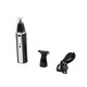 Trimmer profesional Tiessa, 2 in 1, cu acumulator, 2 capete interschimbabile, negru/argintiu