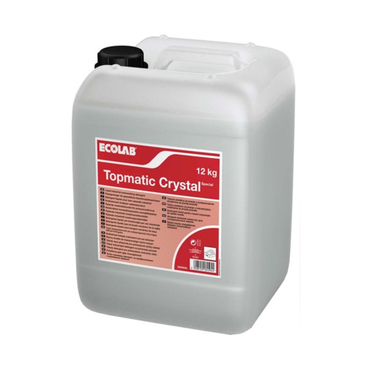 Detergent universal pentru masina de spalat vase, Topmatic Crystal Special Ecolab, 12 kg