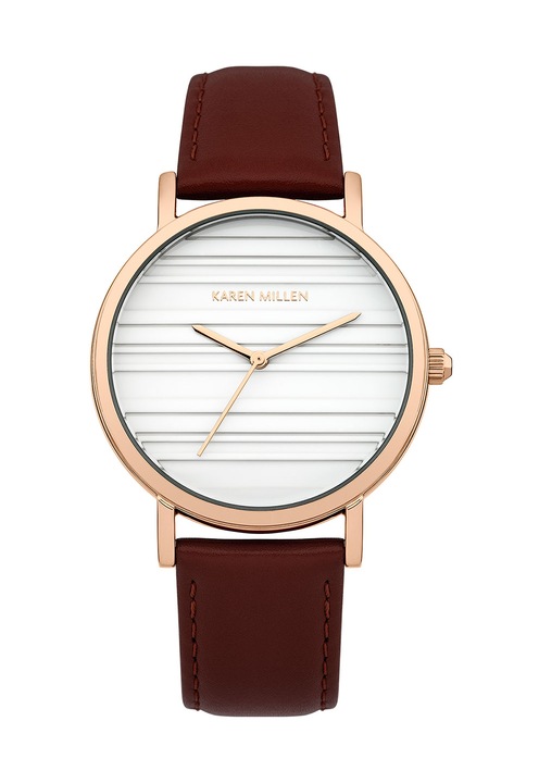 Karen Millen Ceas violet pruna cu o curea din piele