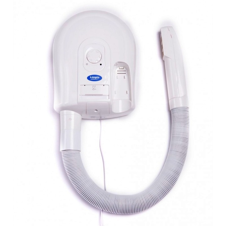 Uscator pentru par si corp, Limpio, HD100 -15D, profesional, priza incorporata, 1000W